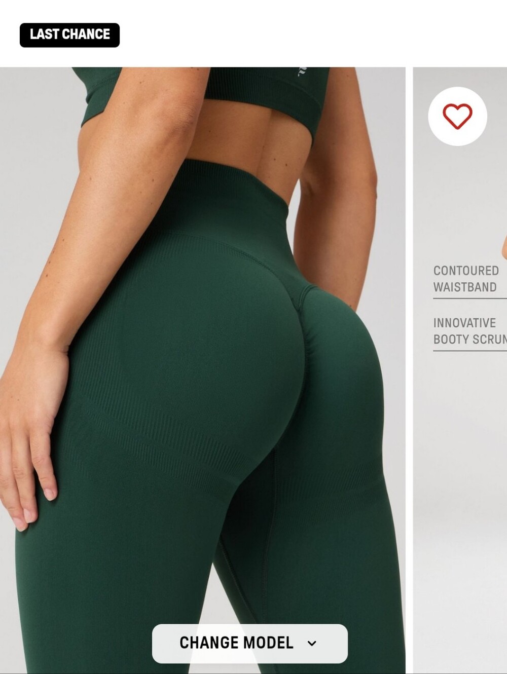 Seamless Scrunch High-Waisted Leggings - Picture 3 of 7